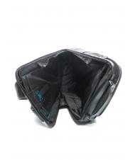 PIQUADRO X1 Plecak sk&oacute;rzany, uchwyt na laptopa 15,6" Czarny - Plecaki na laptopa do pracy - 5