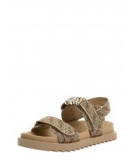 GUESS FABELIS 2 Sandały z logo - Buty damskie