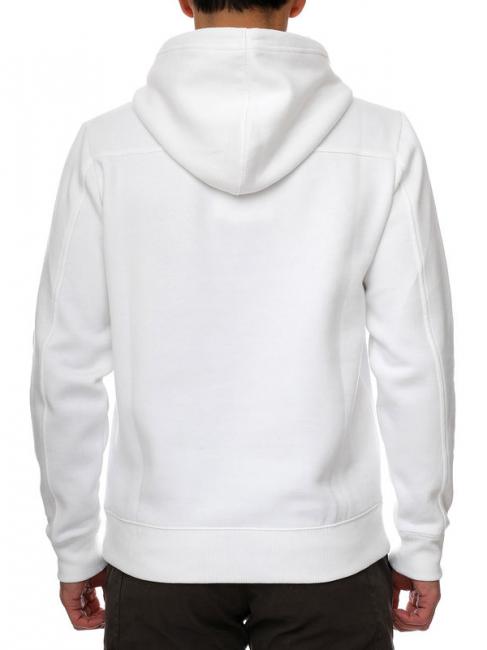 BOX STRIPED LOGO Bluza z kapturem Jasnobiały - Bluzy męskie