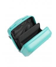 MANDARINA DUCK LOGODUCK + Twarda kosmetyczka z paskiem na ramię widmo zielone - Kosmetyczka - 4