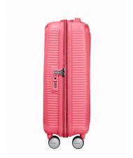 AMERICAN TOURISTER SOUNDBOX Mały w&oacute;zek rozszerzalny koral muśnięty słońcem - Bagaż podręczny - 4