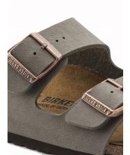 BIRKENSTOCK ARIZONA Sandały z nubuku kamień - Buty męskie - 6