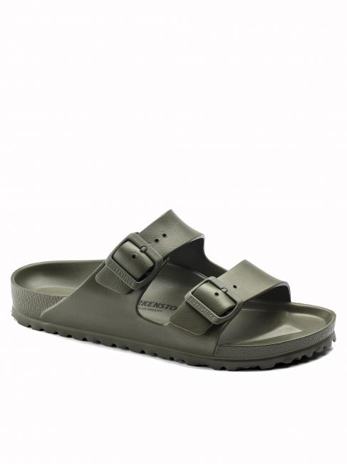 ARIZONA ESSENTIAL Sandał gumowy khaki - Buty uniseks