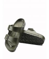 BIRKENSTOCK ARIZONA ESSENTIAL Sandał gumowy khaki - Buty uniseks - 5