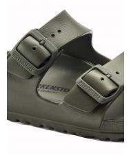 BIRKENSTOCK ARIZONA ESSENTIAL Sandał gumowy khaki - Buty uniseks - 6
