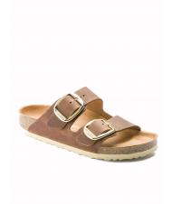 BIRKENSTOCK ARIZONA BIG BUCKLE Sandały ze sk&oacute;ry olejowanej koniak - Buty uniseks - 4