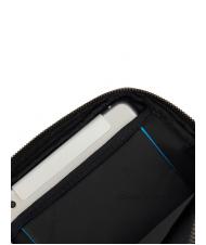 PIQUADRO MODUS RESTYLING Sk&oacute;rzane etui na iPada Mini Czarny - Torby na ramię męskie - 3