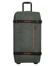 AMERICAN TOURISTER URBAN TRACK Duża torba na k&oacute;łkach ciemny khaki - W&oacute;zki p&oacute;łsztywne - 3