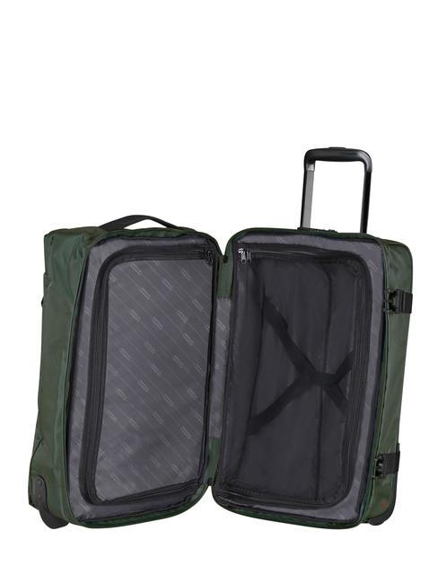 URBAN TRACK Torba podr&oacute;żna na k&oacute;łkach ciemny khaki - Bagaż podręczny