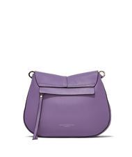 GIANNI CHIARINI HELENA ROUND Podw&oacute;jna sk&oacute;rzana torba na ramię glicynia - Torby damskie - 4
