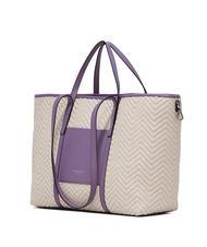 GIANNI CHIARINI SUPERLIGHT Torba na zakupy ze słomy i sk&oacute;ry zmienna glicyna - Torby damskie - 3