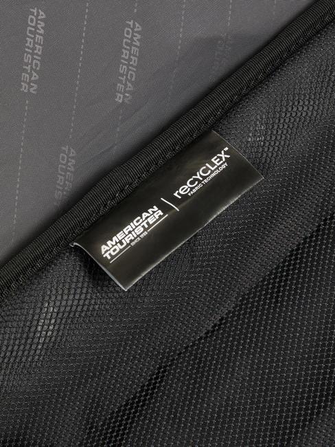 URBAN TRACK Torba podr&oacute;żna na k&oacute;łkach asfalt czarny - Bagaż podręczny