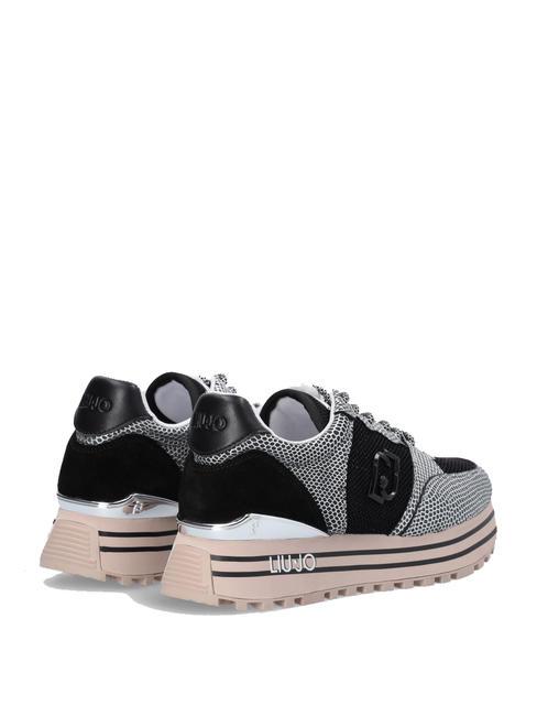MAXI WONDER 57 Trampki na platformie z nadrukiem Python czystość - Buty damskie