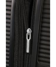AMERICAN TOURISTER SOUNDBOX SPINNER W&oacute;zek średni, rozszerzalny bas czarny - W&oacute;zki twarde - 5