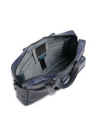 PIQUADRO FINN 14" Teczka na laptopa, sk&oacute;ra niebieski - Teczki robocze - 4