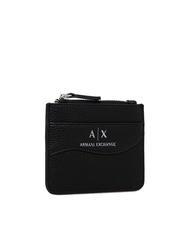 ARMANI EXCHANGE WAVE Uchwyt na kartę Zip - Portfele damskie
