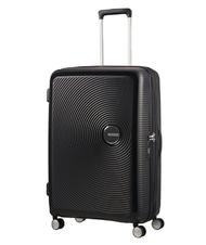 AMERICAN TOURISTER SOUNDBOX Duży, rozszerzalny w&oacute;zek bas czarny - W&oacute;zki twarde - 3