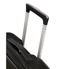 AMERICAN TOURISTER SOUNDBOX Duży, rozszerzalny w&oacute;zek bas czarny - W&oacute;zki twarde - 4