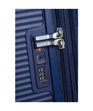 AMERICAN TOURISTER SOUNDBOX Duży, rozszerzalny w&oacute;zek granatowy o p&oacute;łnocy - W&oacute;zki twarde - 5