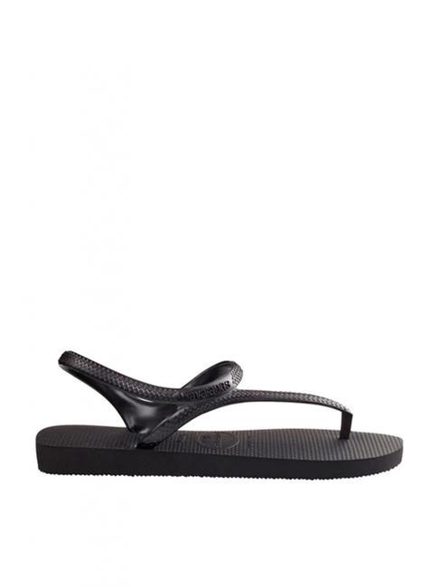 FLASH URBAN  Klapki CZARNY - Buty damskie