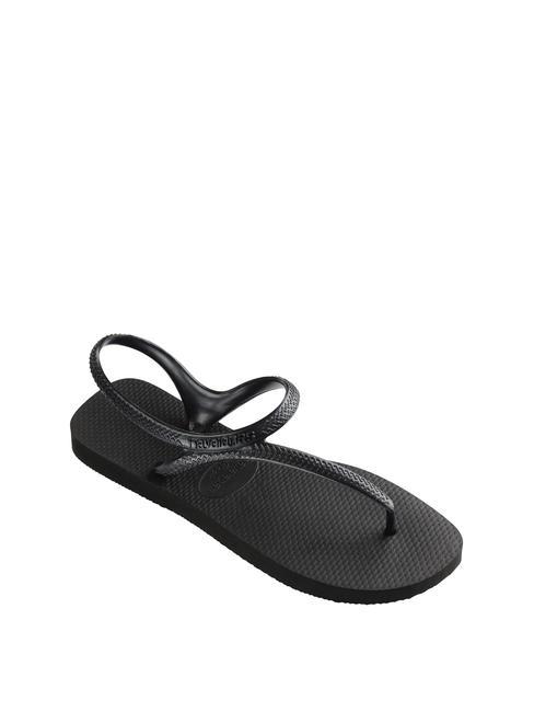 FLASH URBAN  Klapki CZARNY - Buty damskie