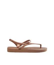 HAVAIANAS FLASH URBAN  Klapki r&oacute;żowy/złoty - Buty damskie - 3