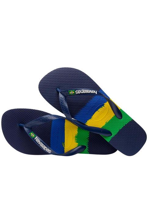 BRASIL TECH Klapki  granatowy - Buty uniseks