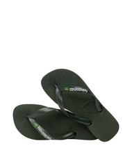 HAVAIANAS BRASIL LOGO Klapki  czarny czarny - Buty uniseks - 4