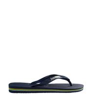 HAVAIANAS BRASIL LOGO Klapki  granatowy - Buty uniseks - 3
