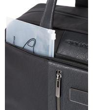PIQUADRO BRIEF 2 Torba podr&oacute;żna z przegrodą na buty Czarny - Mn&oacute;stwo - 5