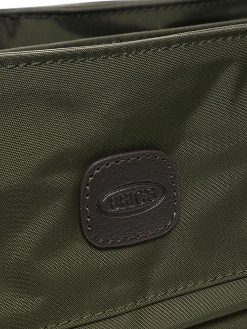 X-BAG Torba na ramię oliwka/jeżyna - Torby damskie