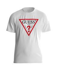 GUESS ORIGINAL Koszulka z logo czysto biały - Koszulki męskie - 3