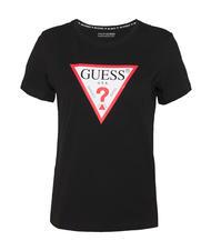 GUESS ORIGINAL LOGO Koszulka tr&oacute;jkątna odrzutowiec - Koszulki i topy damskie - 4