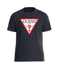 GUESS ORIGINAL Koszulka z logo inteligentnyniebieski - Koszulki męskie - 3