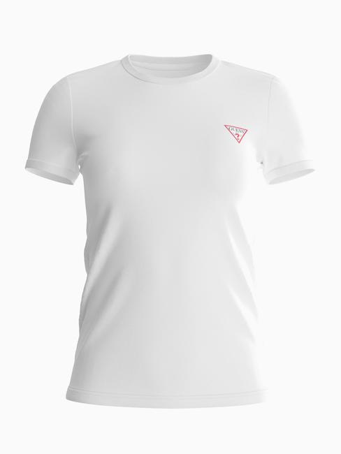 MINI TRIANGLE Koszulka typu slim-fit czysto biały - Koszulki i topy damskie