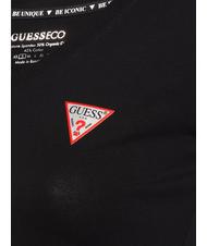 GUESS MINI TRIANGLE Koszulka z dekoltem w serek odrzutowiec - Koszulki i topy damskie - 4