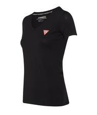 GUESS MINI TRIANGLE Koszulka z dekoltem w serek odrzutowiec - Koszulki i topy damskie - 2