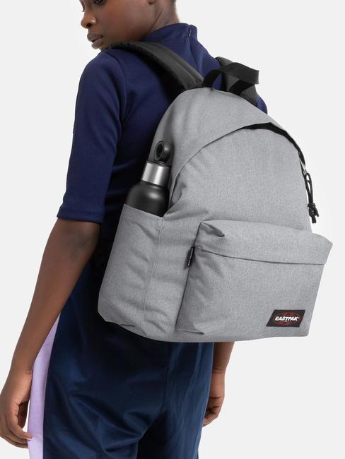 PADDED DAY PAK'R Plecak na laptopa 14" z kieszenią na butelkę z wodą niedzielny szary - Plecaki szkolne i rekreacyjne