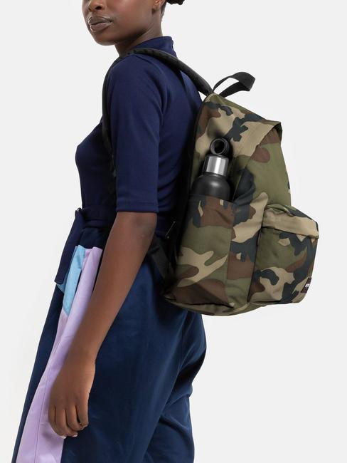 PADDED DAY PAK'R Plecak na laptopa 14" z kieszenią na butelkę z wodą kamuflaż - Plecaki szkolne i rekreacyjne