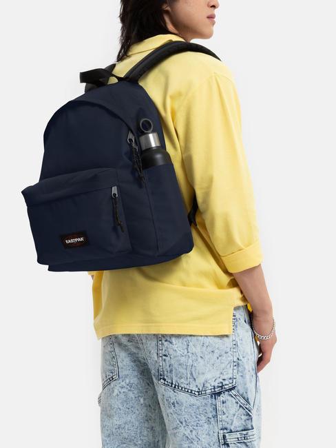 PADDED DAY PAK'R Plecak na laptopa 14" z kieszenią na butelkę z wodą ultramaryna - Plecaki szkolne i rekreacyjne