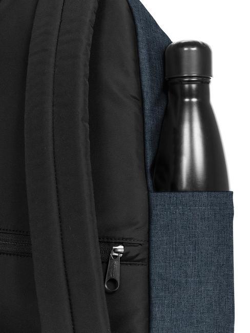 PADDED DAY PAK'R Plecak na laptopa 14" z kieszenią na butelkę z wodą potr&oacute;jny denim - Plecaki szkolne i rekreacyjne
