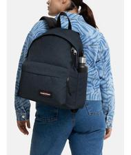 EASTPAK PADDED DAY PAK'R Plecak na laptopa 14" z kieszenią na butelkę z wodą potr&oacute;jny denim - Plecaki szkolne i rekreacyjne - 5