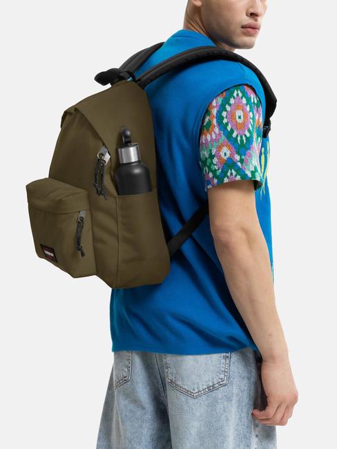PADDED DAY PAK'R Plecak na laptopa 14" z kieszenią na butelkę z wodą armiaoliwka - Plecaki szkolne i rekreacyjne