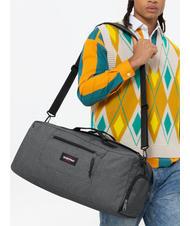 EASTPAK DUFFL'R M Torba podr&oacute;żna z paskiem na ramię CzarnyDenim - Mn&oacute;stwo - 7