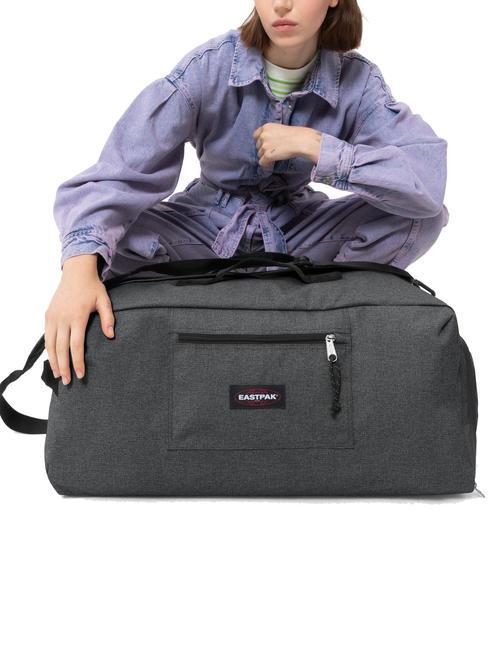DUFFL'R L Torba podr&oacute;żna z paskiem na ramię CzarnyDenim - Mn&oacute;stwo