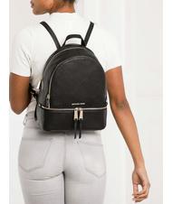 MICHAEL KORS RHEA Plecak sk&oacute;rzany czarny - Torby damskie - 7