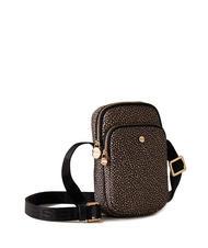 BORBONESE CLASSICA Mikro torba na smartfony OP/NATURALNY/CZARNY - Torby damskie - 2