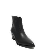 GUESS BOYTA Sk&oacute;rzane botki CZARNY - Buty damskie - 2