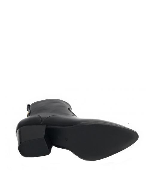 BOYTA Sk&oacute;rzane botki CZARNY - Buty damskie