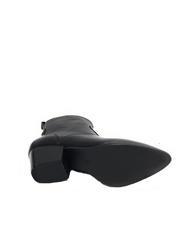 GUESS BOYTA Sk&oacute;rzane botki CZARNY - Buty damskie - 5